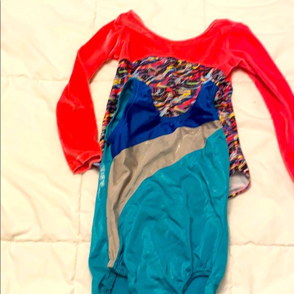 2 girls leotards for $15